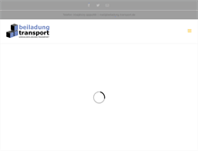 Tablet Screenshot of beiladung-transport.de